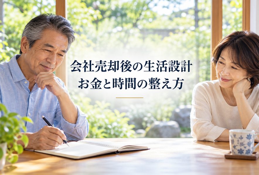 会社売却後の生活設計｜お金と時間の整え方