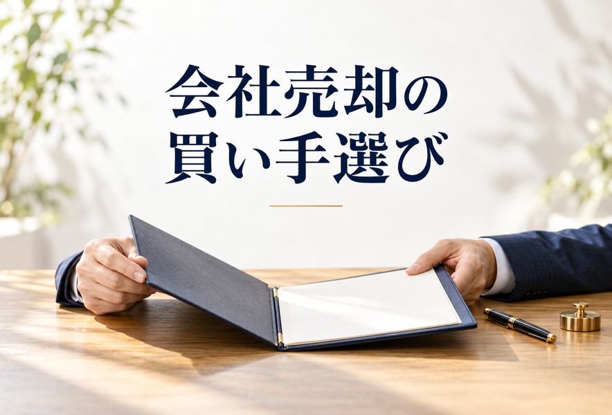会社売却の買い手選び。資金・経営方針・個人保証の確認