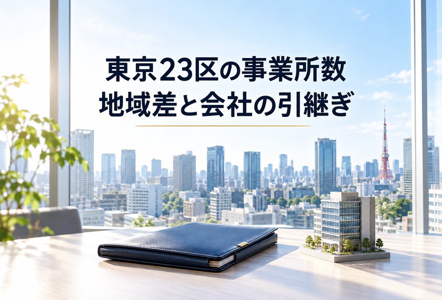 東京23区の事業所数ランキング